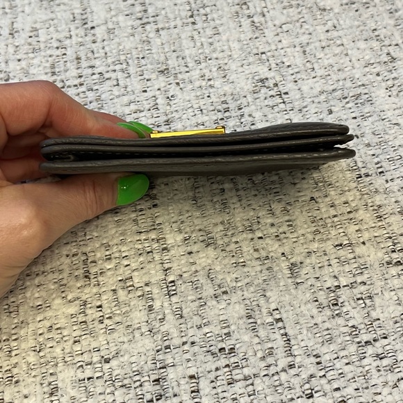 Marc By Marc Jacobs grey leather wallet card case New without tags - Picture 12 of 16
